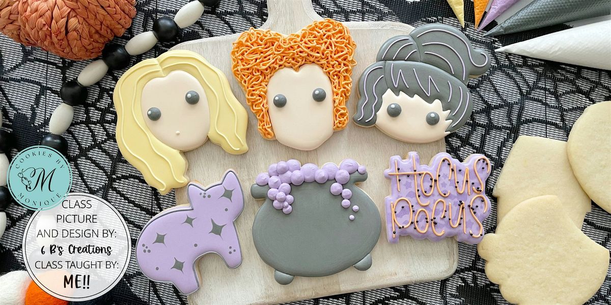 11:00AM Sanderson Sisters Cookie decorating class