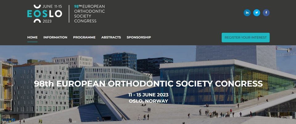 98th EUROPEAN ORTHODONTIC SOCIETY CONGRESS