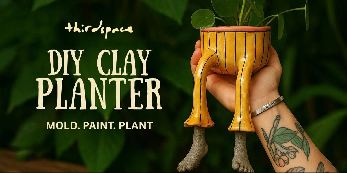 DIY Clay Planter