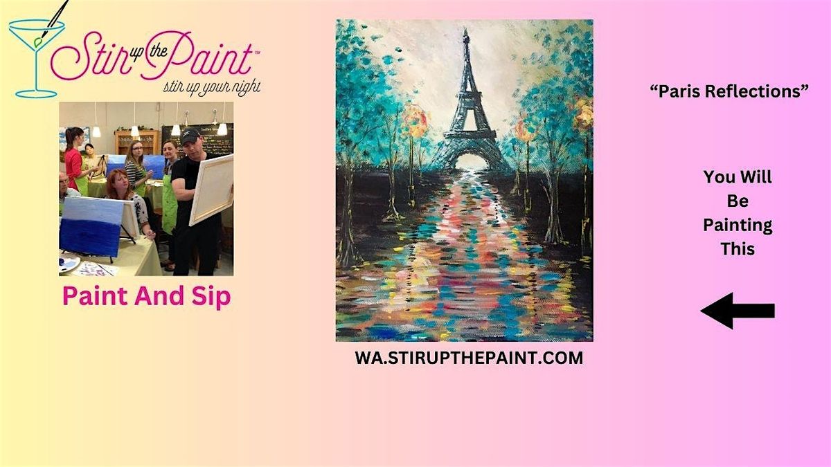 Seattle Paint and Sip, Paint Party, Paint Night  On The Seattle Waterfront