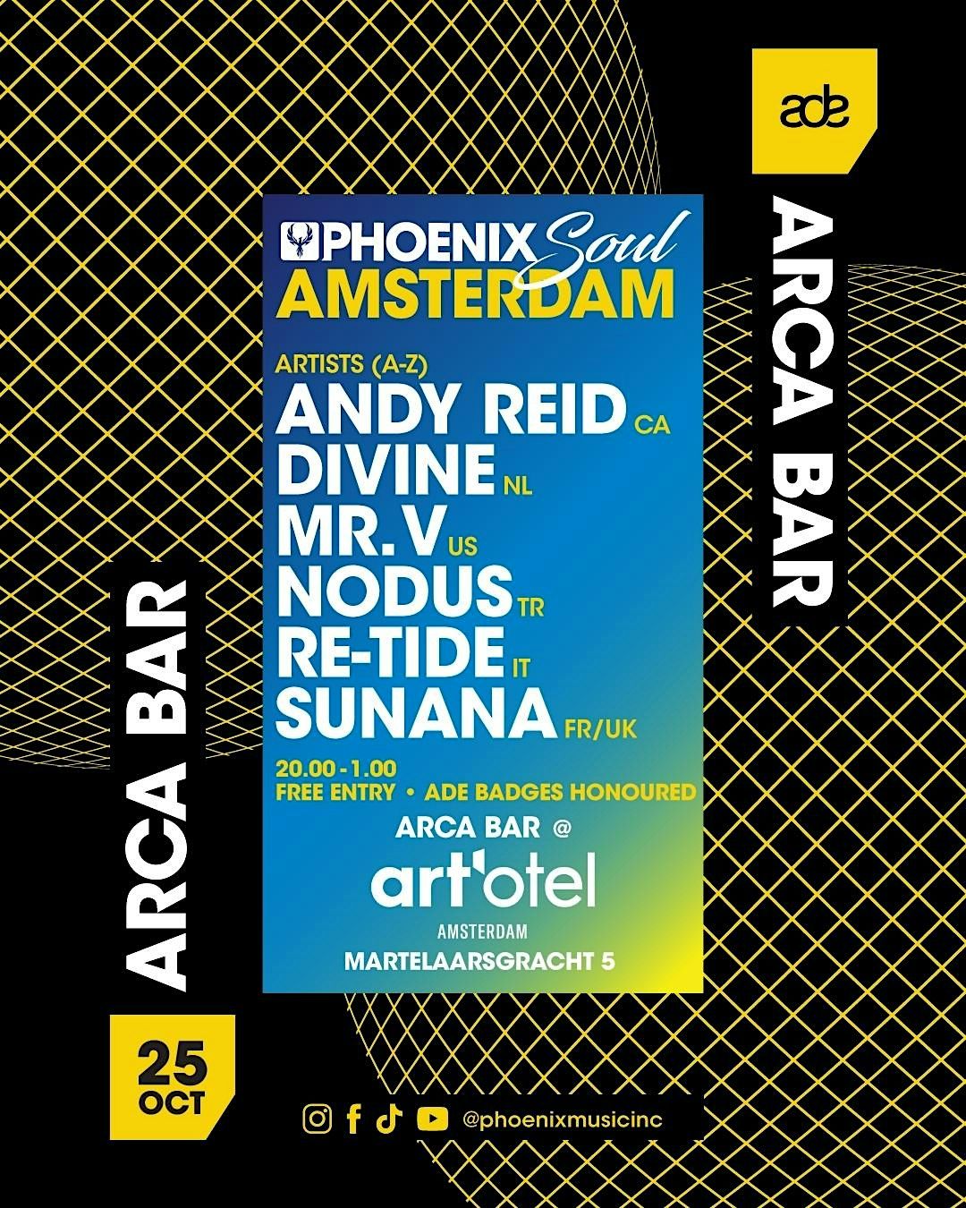 Phoenix Soul Label Showcase - ADE 2025