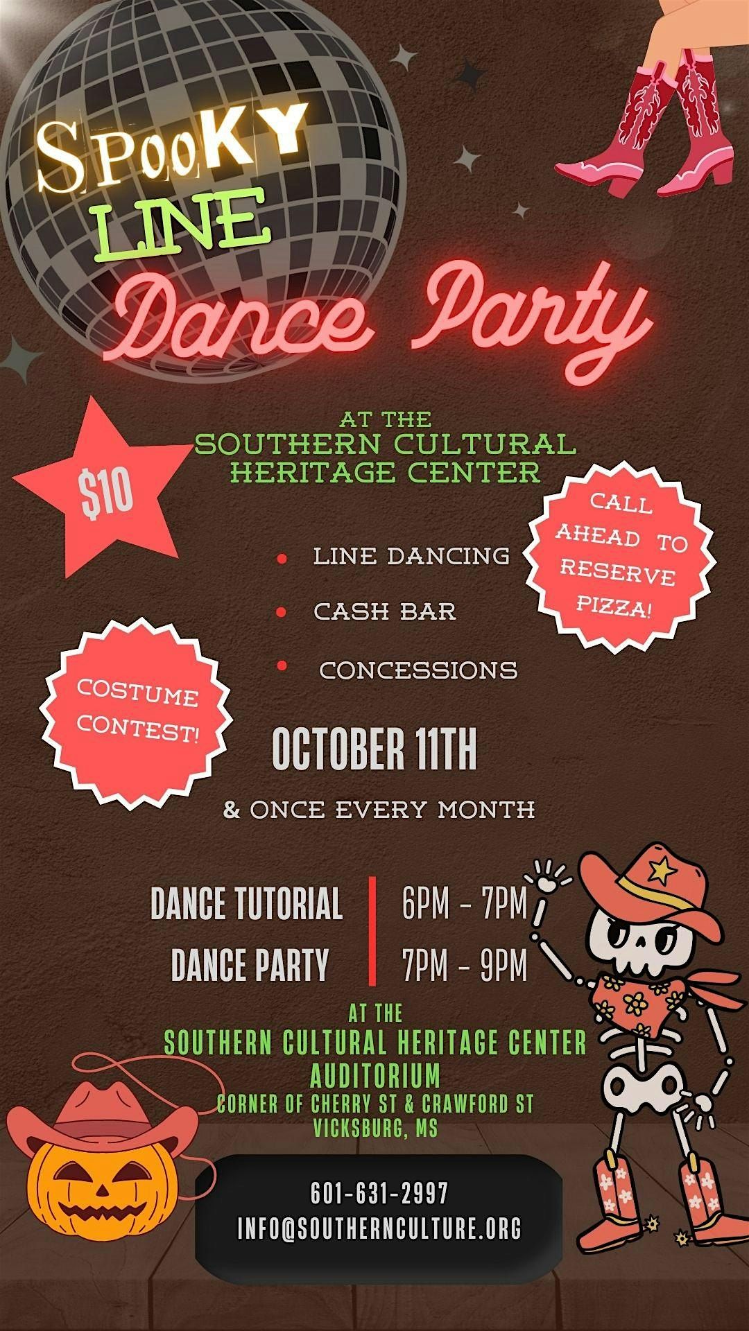 Spooky Line Dance Party