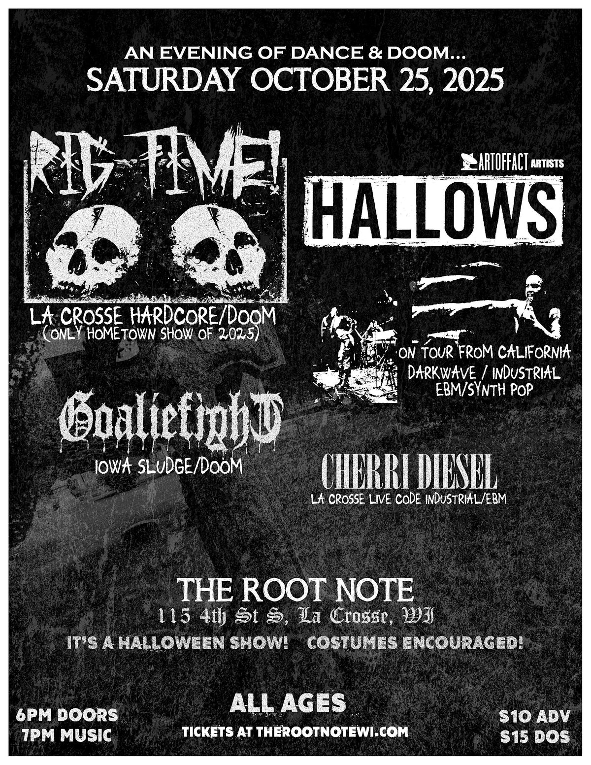 HALLOWS with Rig Time! Goaliefight and Cherri Diesel