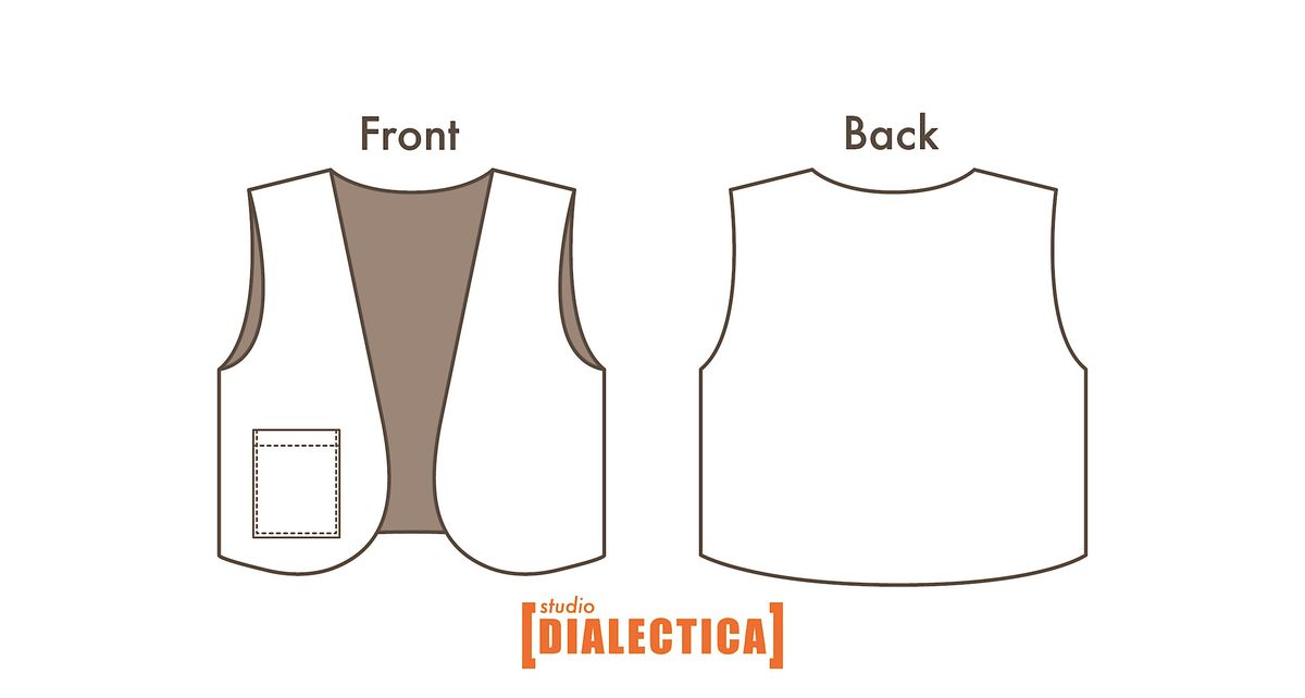 Upcycled Vest  Sewing Workshop  (3 sessions: Nov 20, Dec 4, Dec 11)