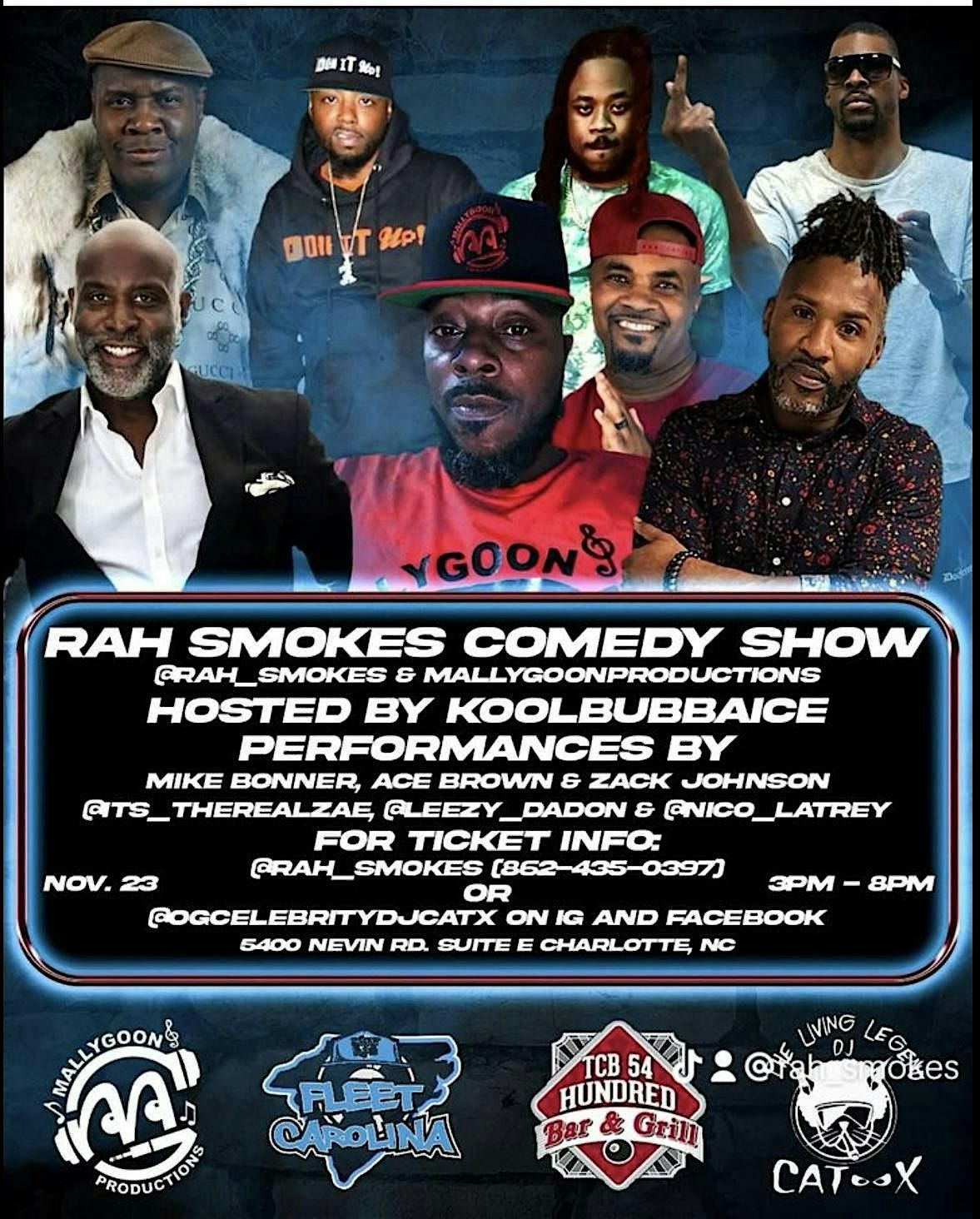 Rah smokes comedy show