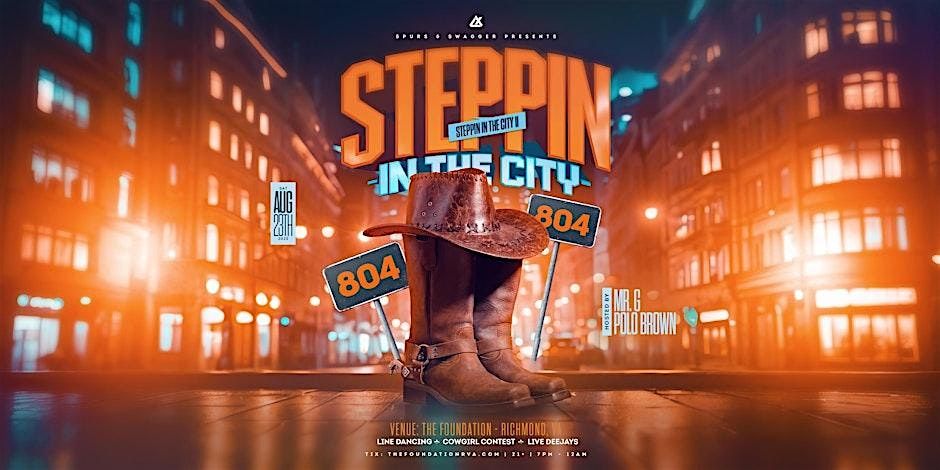 Steppin' in the City: The Biggest RVA Line Dance & Hip Hop Party