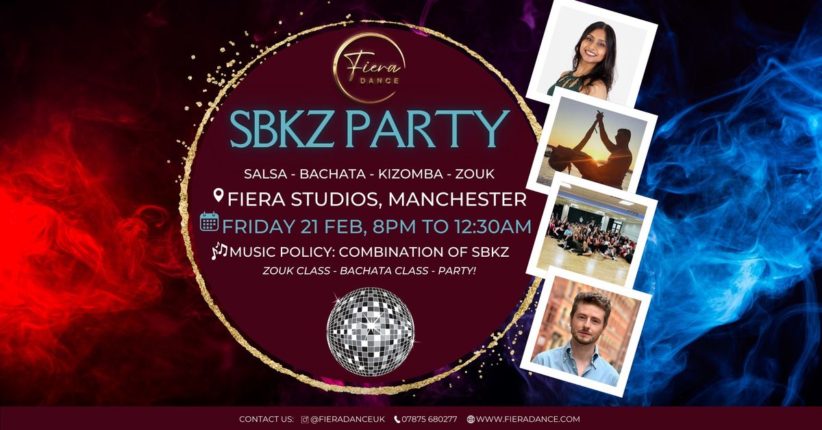 SBKZ Party at Fiera Studios, Mcr - Feb 2025