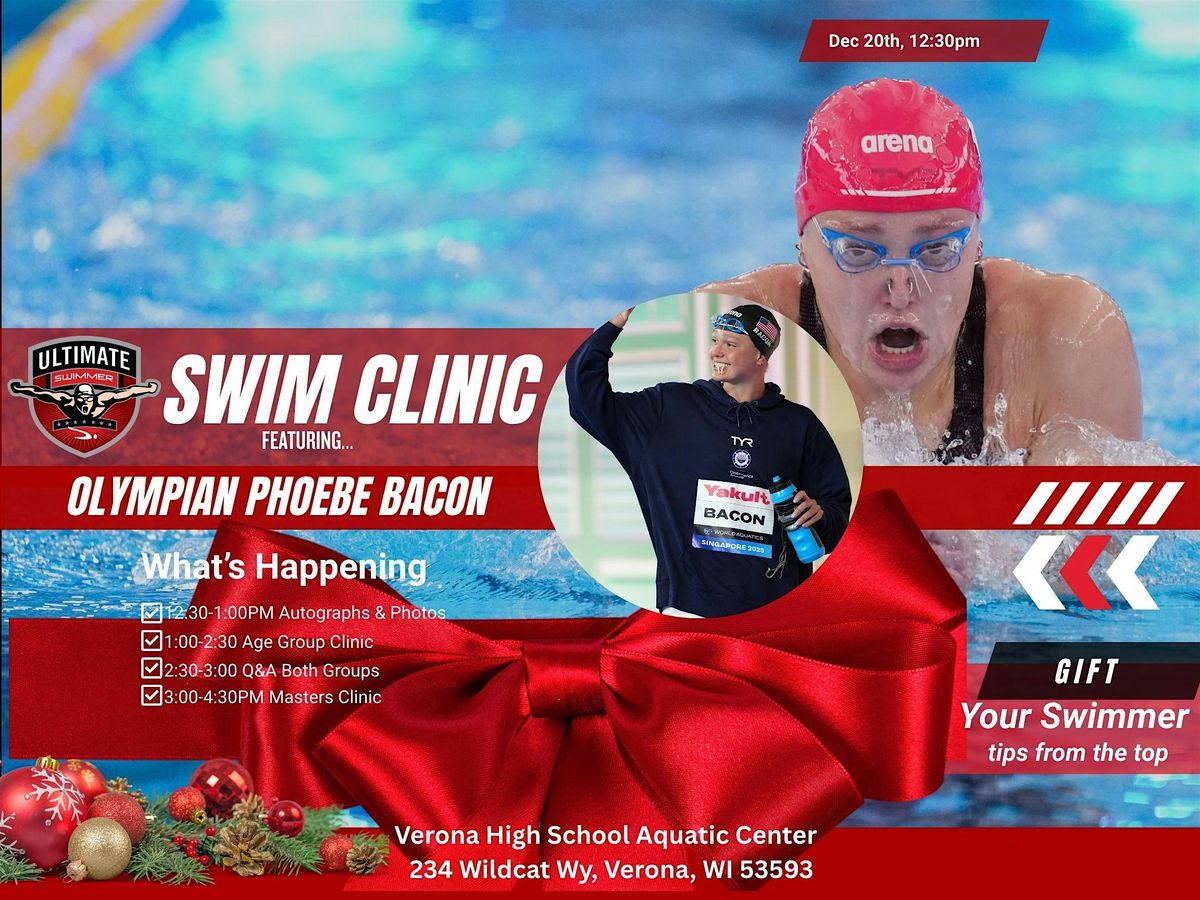 OLYMPIAN PHOEBE BACON BREAKOUT SWIM CLINIC