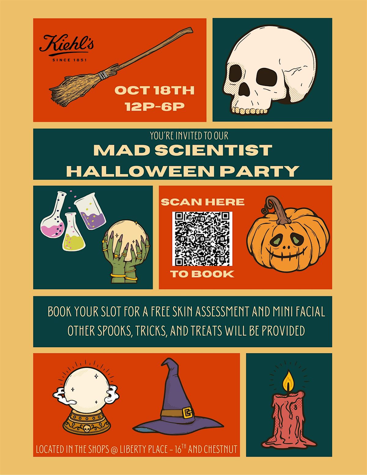 Kiehl's Mad Scientist Halloween Party
