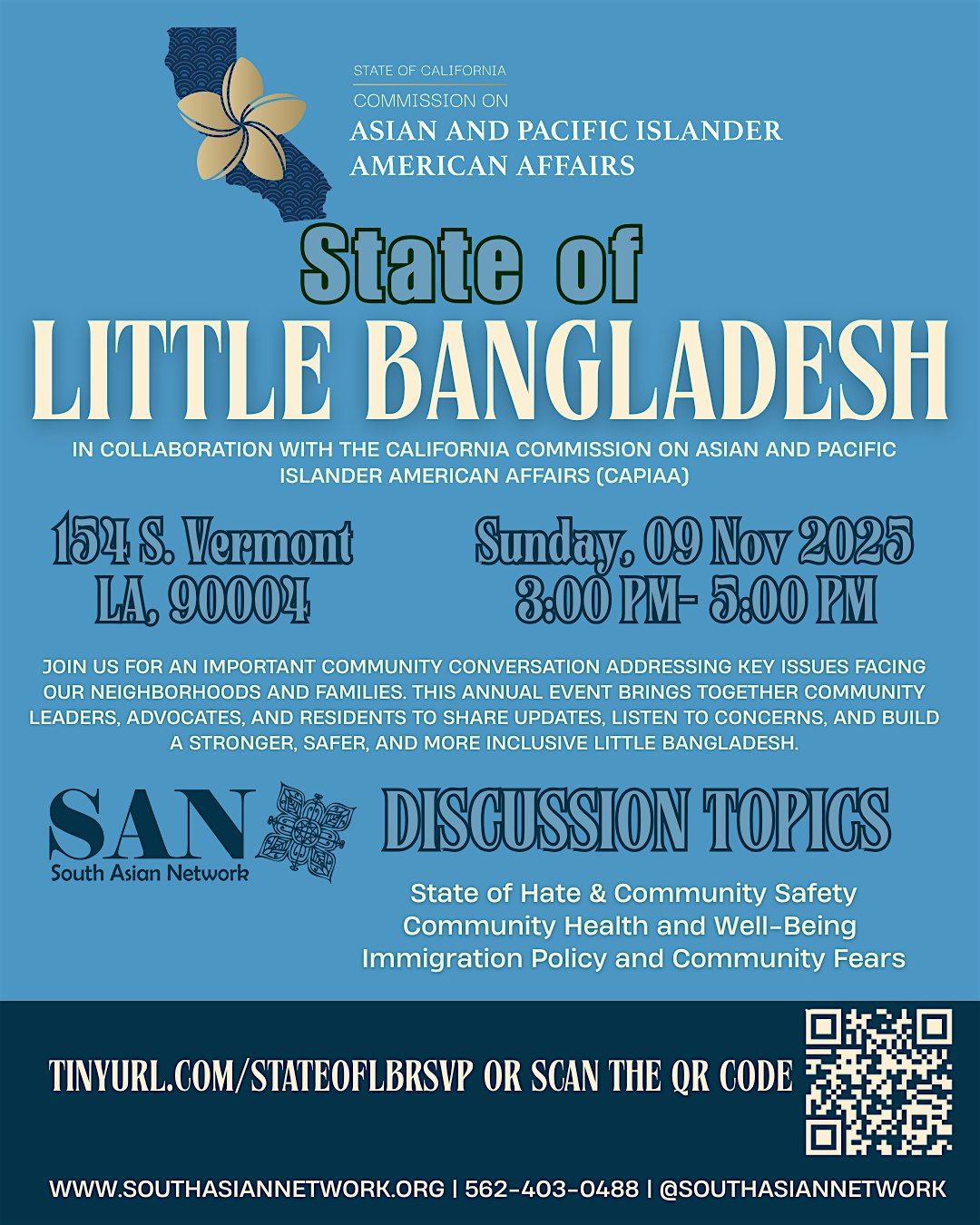 State of Little Bangladesh Listening Session