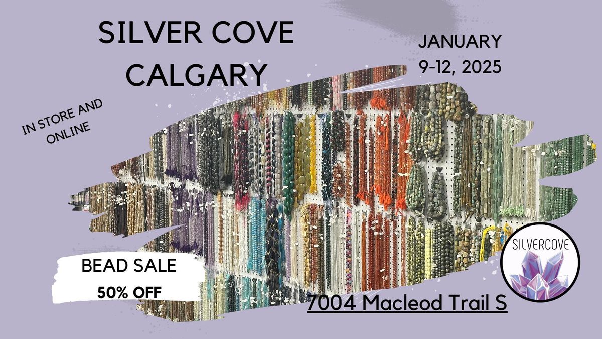 Silver Cove Calgary Bead Sale 