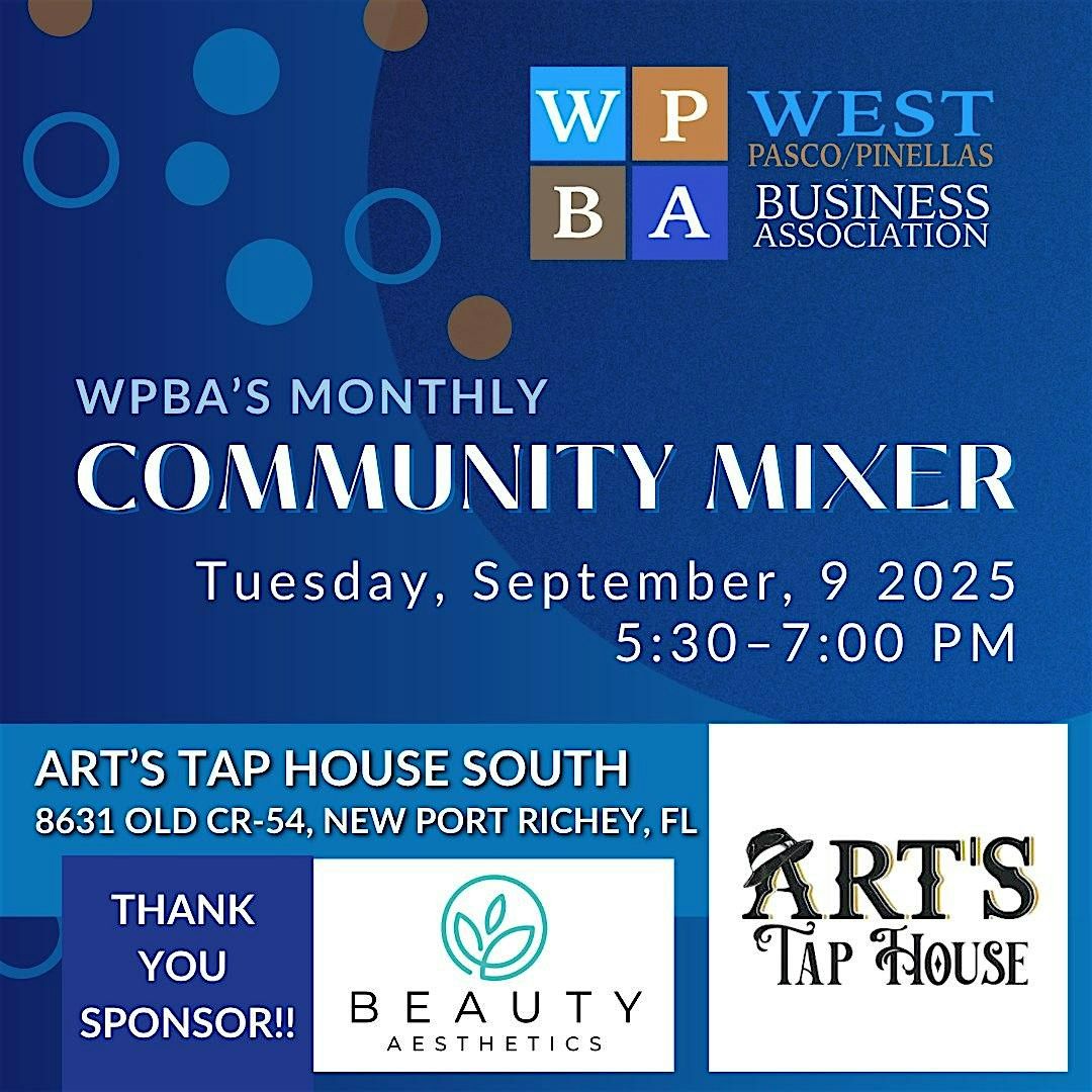 WPBA's Monthly Community Mixer - Sep 2025, Sponsored by Beauty Aesthetics