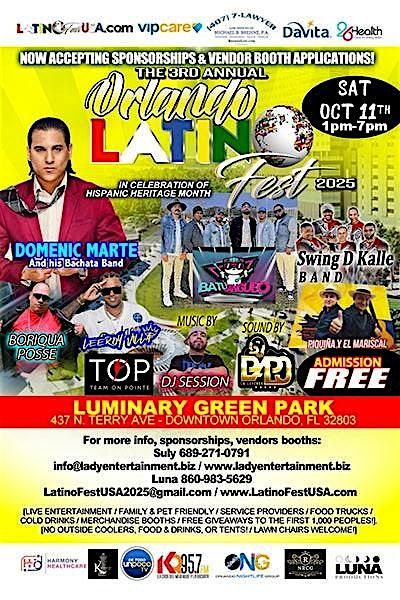 3rd. Annual Orlando Latino Fest