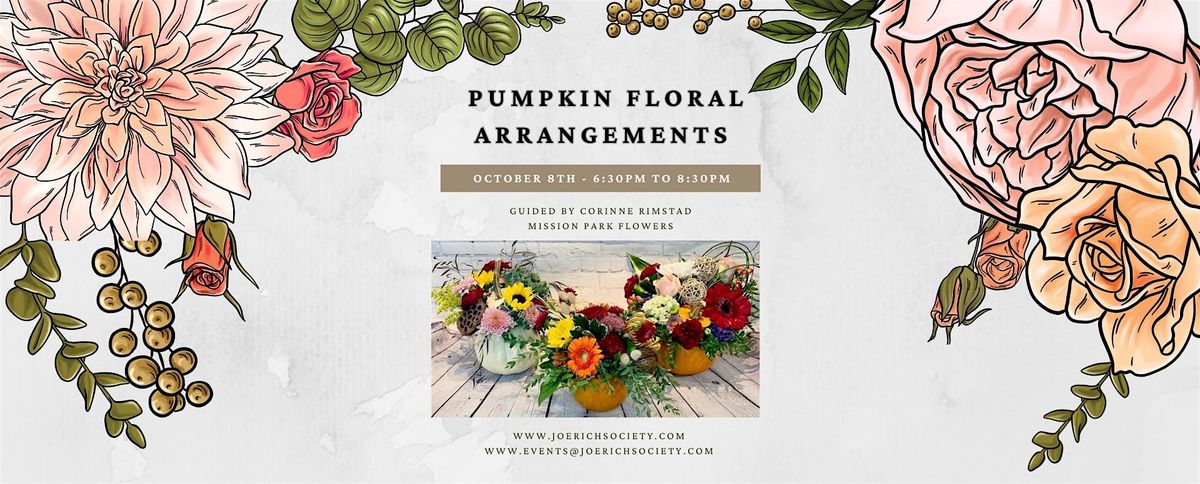 Pumpkin Floral Design Workshop