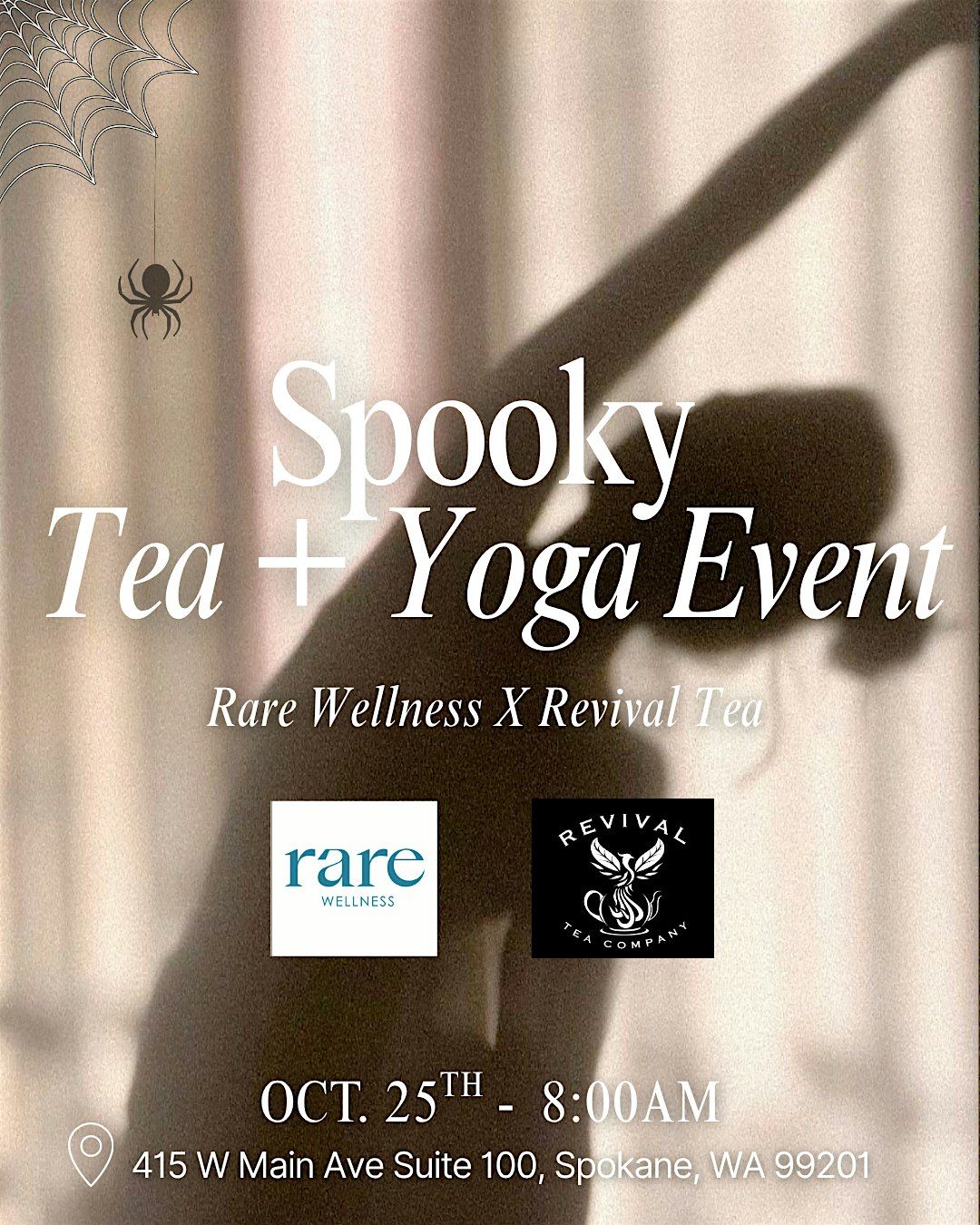 Spooky Tea + Yoga Flow (Rare Wellness X Revival Tea)