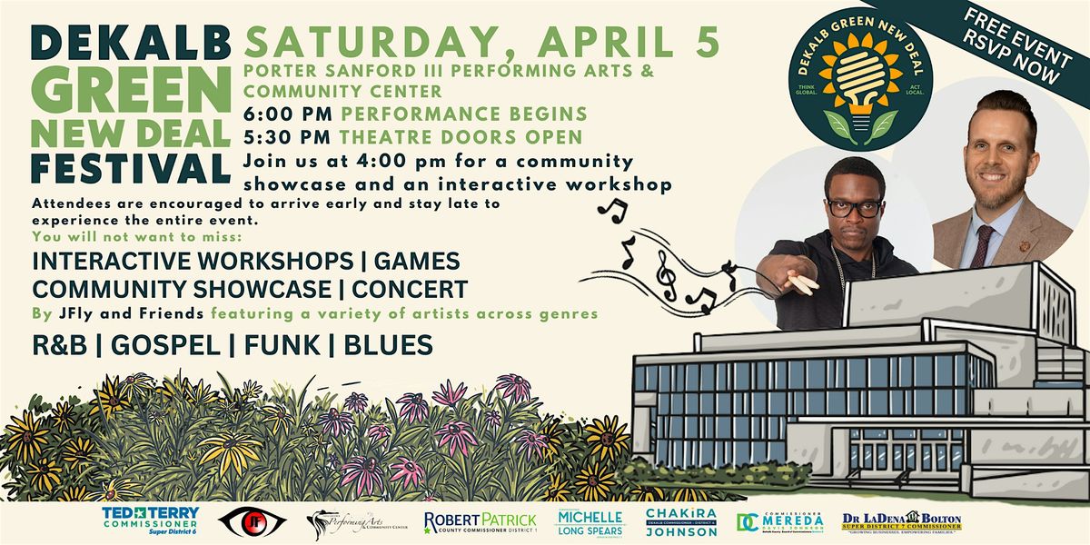 DeKalb Green New Deal Festival: Concert for Climate Justice