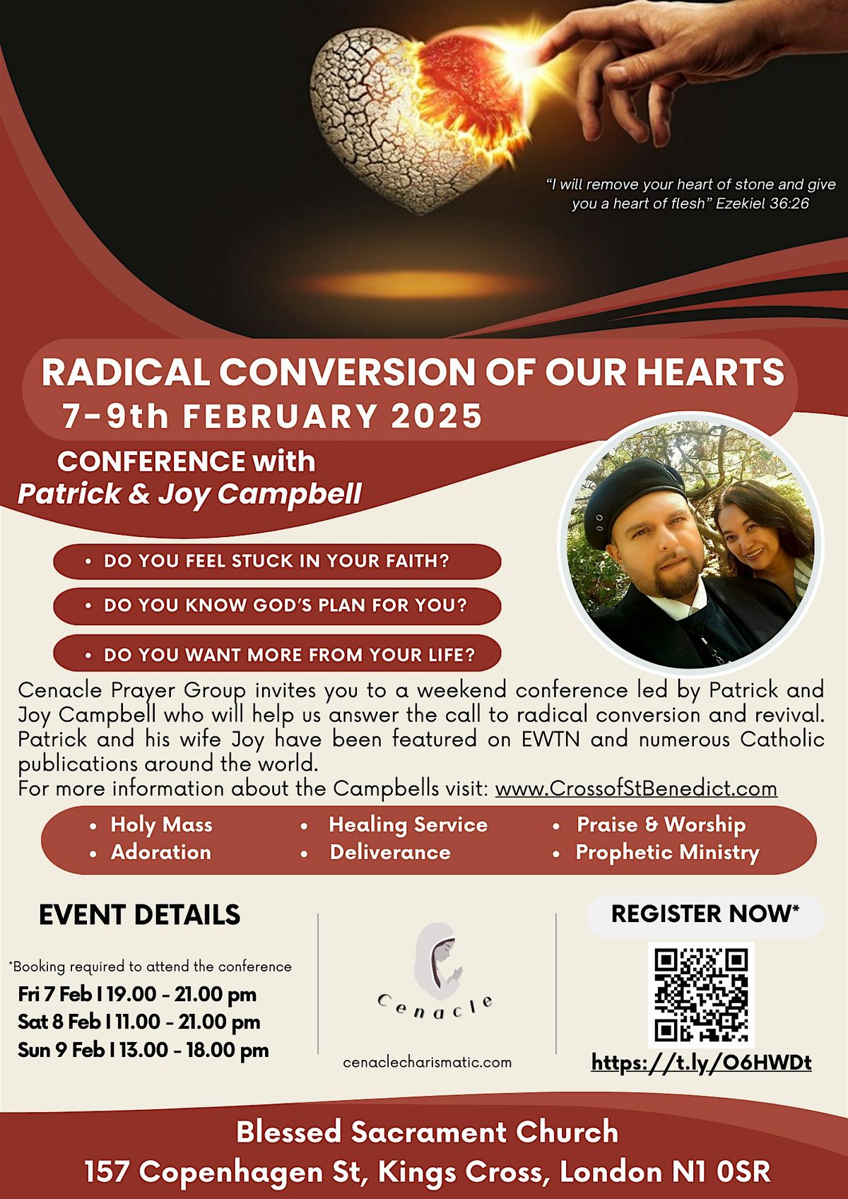 Radical conversion of our hearts  - Conference with Patrick & Joy Campbell