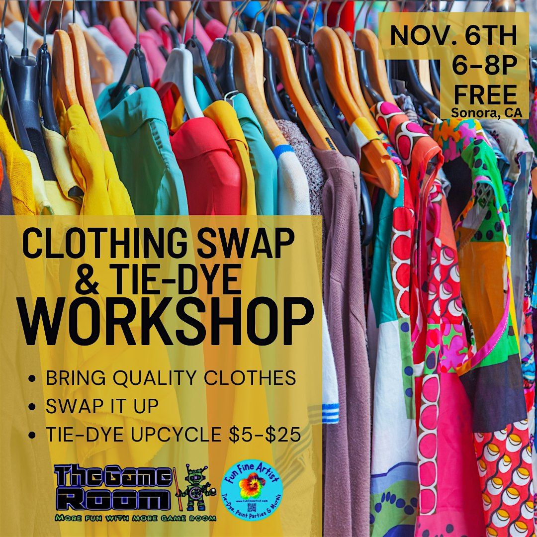 Clothing Swap & Tie-Dye Workshop