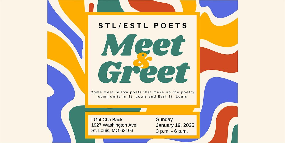 STL\/ESTL  Poets Meet & Greet