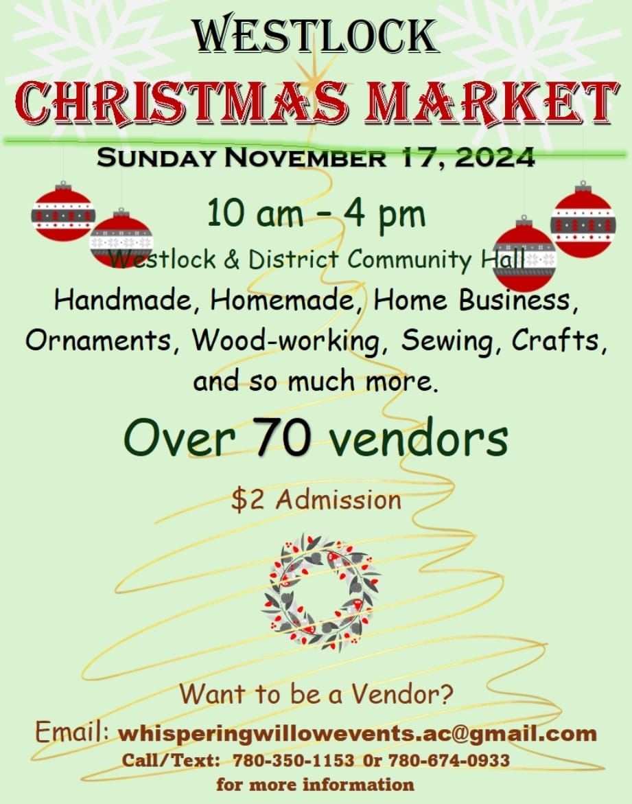 Westlock Christmas Market