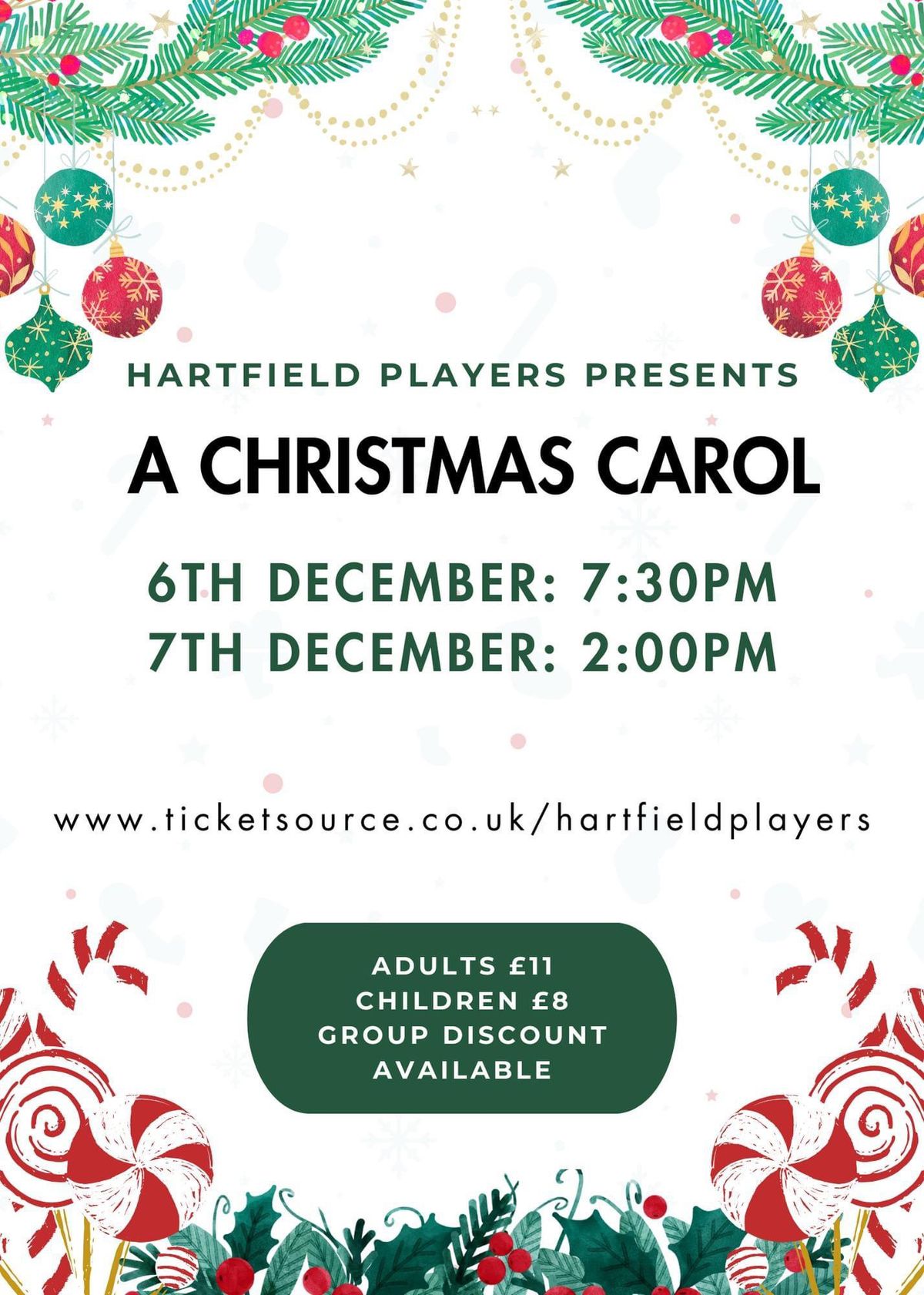 Hartfield Players Present: A Christmas Carol