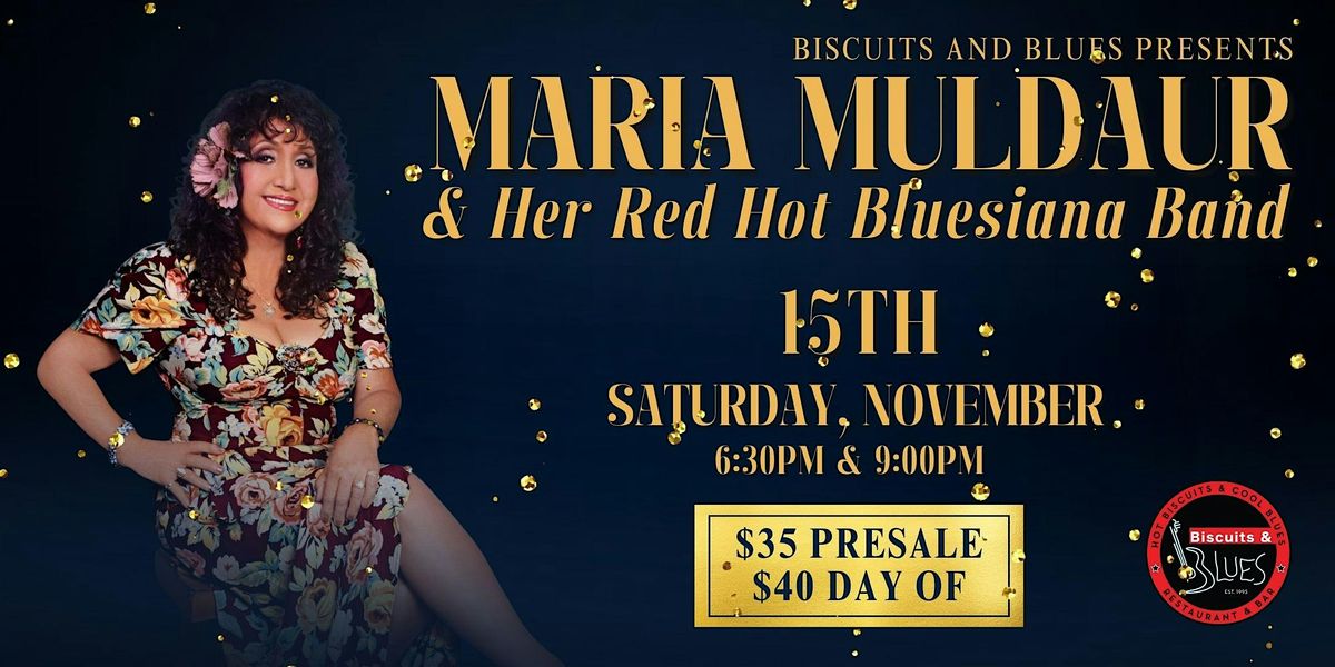 Maria Muldaur and Her Red Hot Bluesiana Band