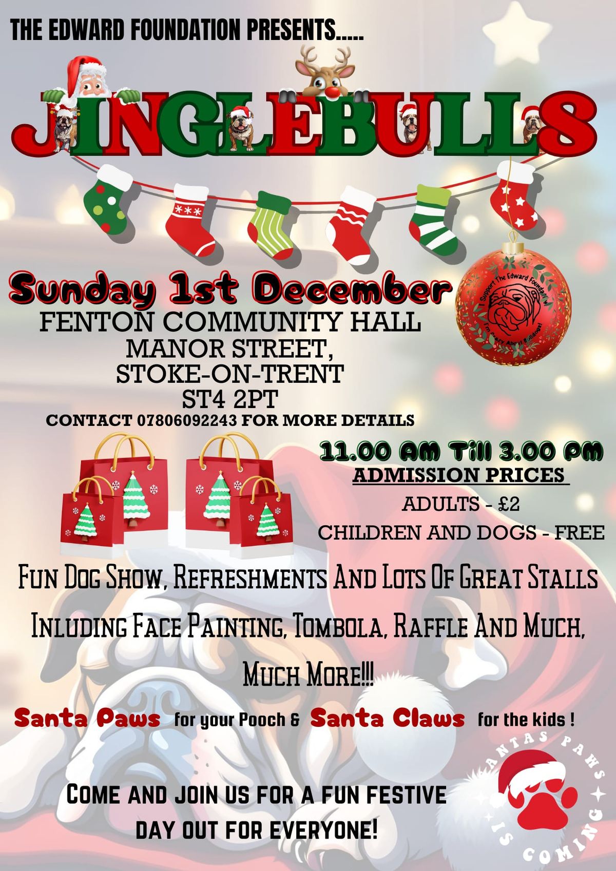 JingleBulls Christmas Fayre and Dog Show 2024