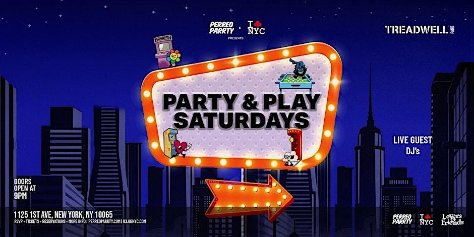 11\/29 PARTY & PLAY SATURDAY @  TREADWELL  PARK  UES