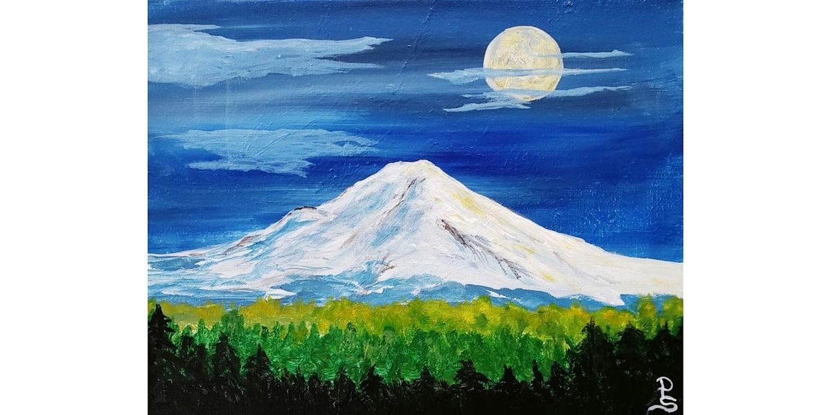 Ancestry Cellars, Woodinville - "Moon over Rainier"