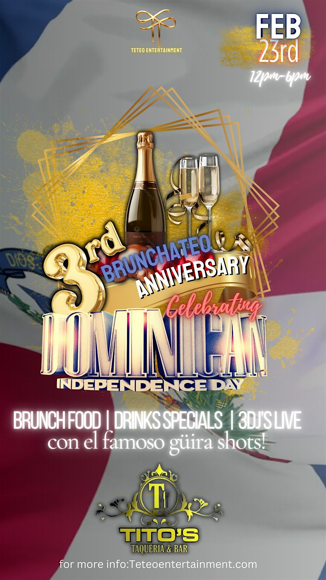 Brunchateo's 3rd Anniversary