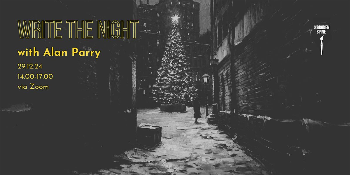 Write the Night: A Poetry Workshop with Alan Parry