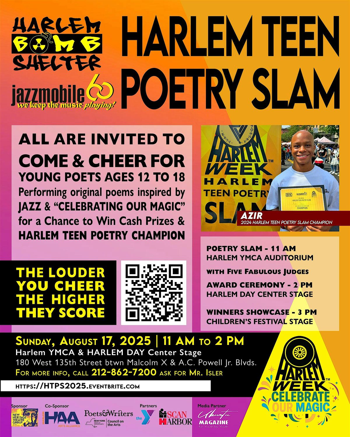Harlem Teen Poetry Slam 2025