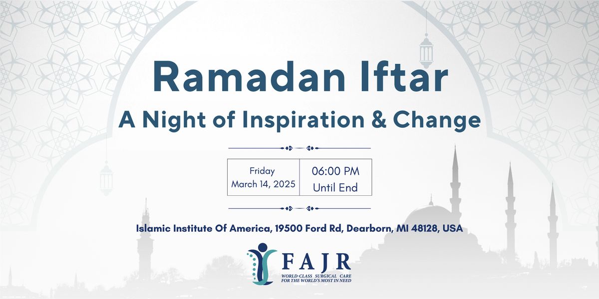 Ramadan Iftar: A Night of Inspiration & Change