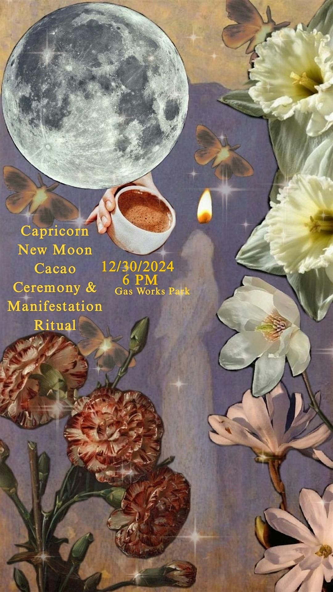 Capricorn New Moon Cacao Ceremony & Manifestation Ritual