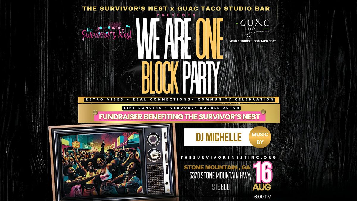 We are One Block Party