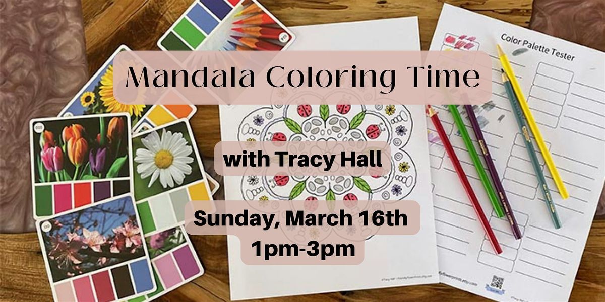 Mandala Coloring Time