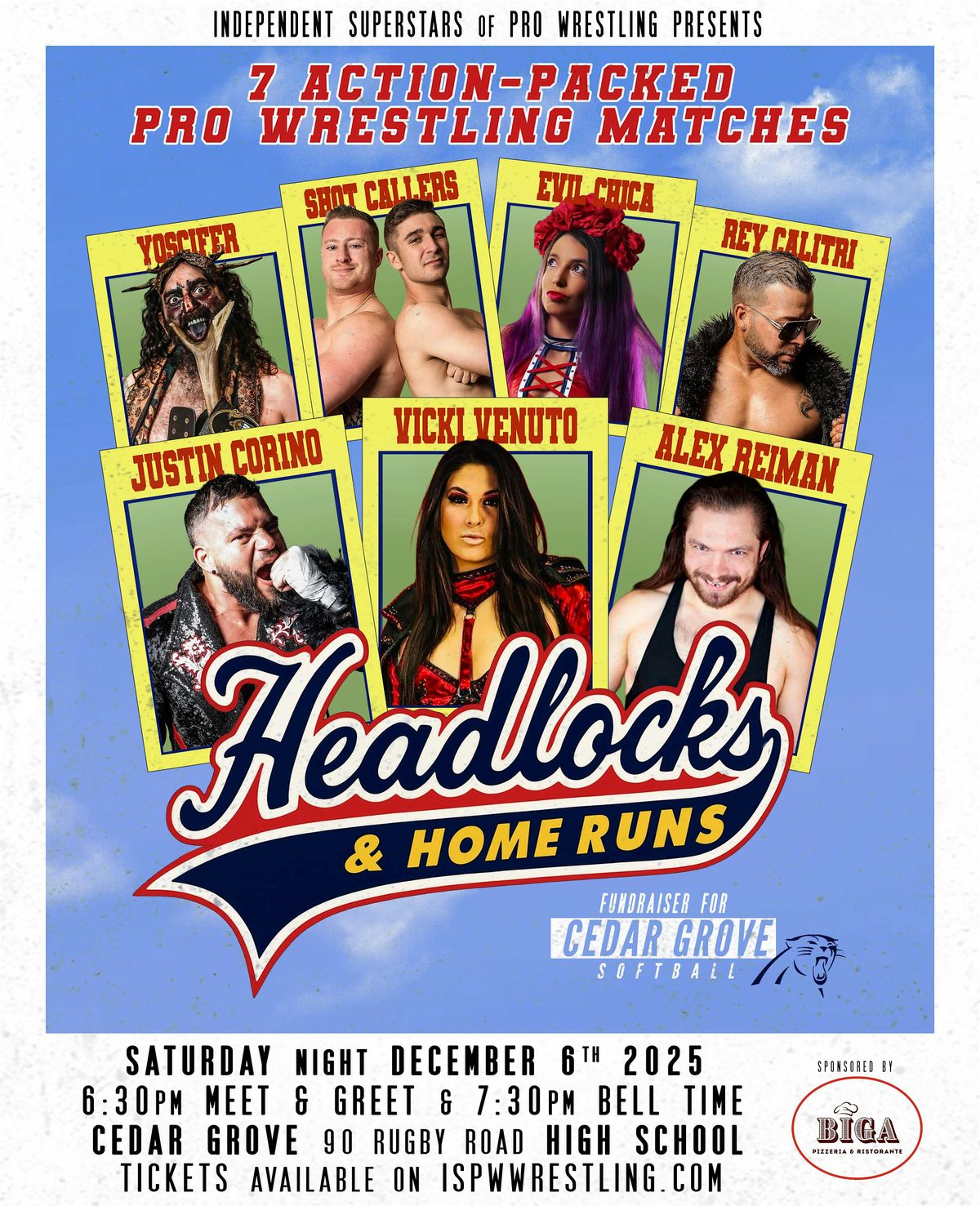 Headlocks & Homeruns at CGHS!