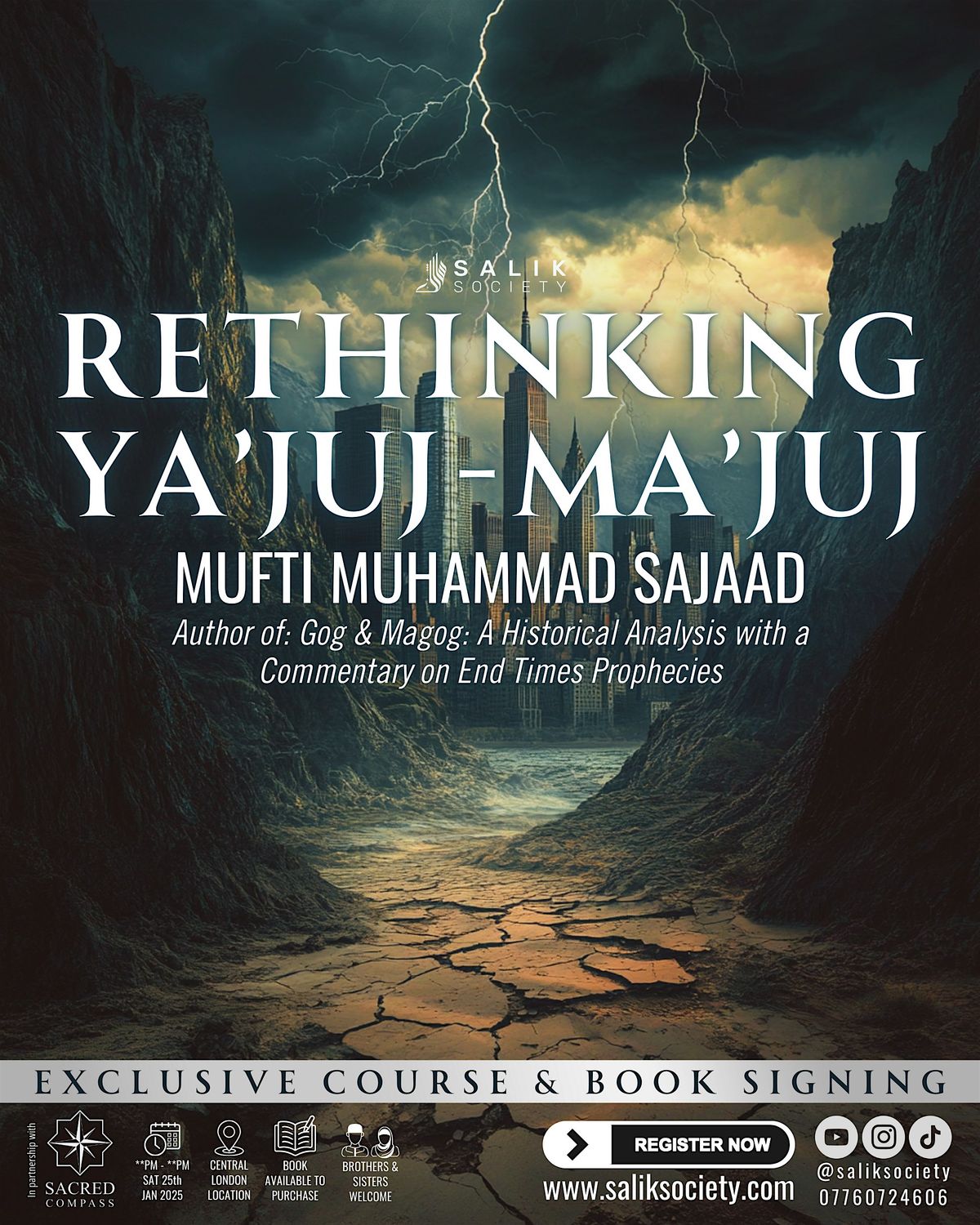 Rethinking Ya'juj-Ma'juj with Mufti Muhammad Sajaad (Short Course)