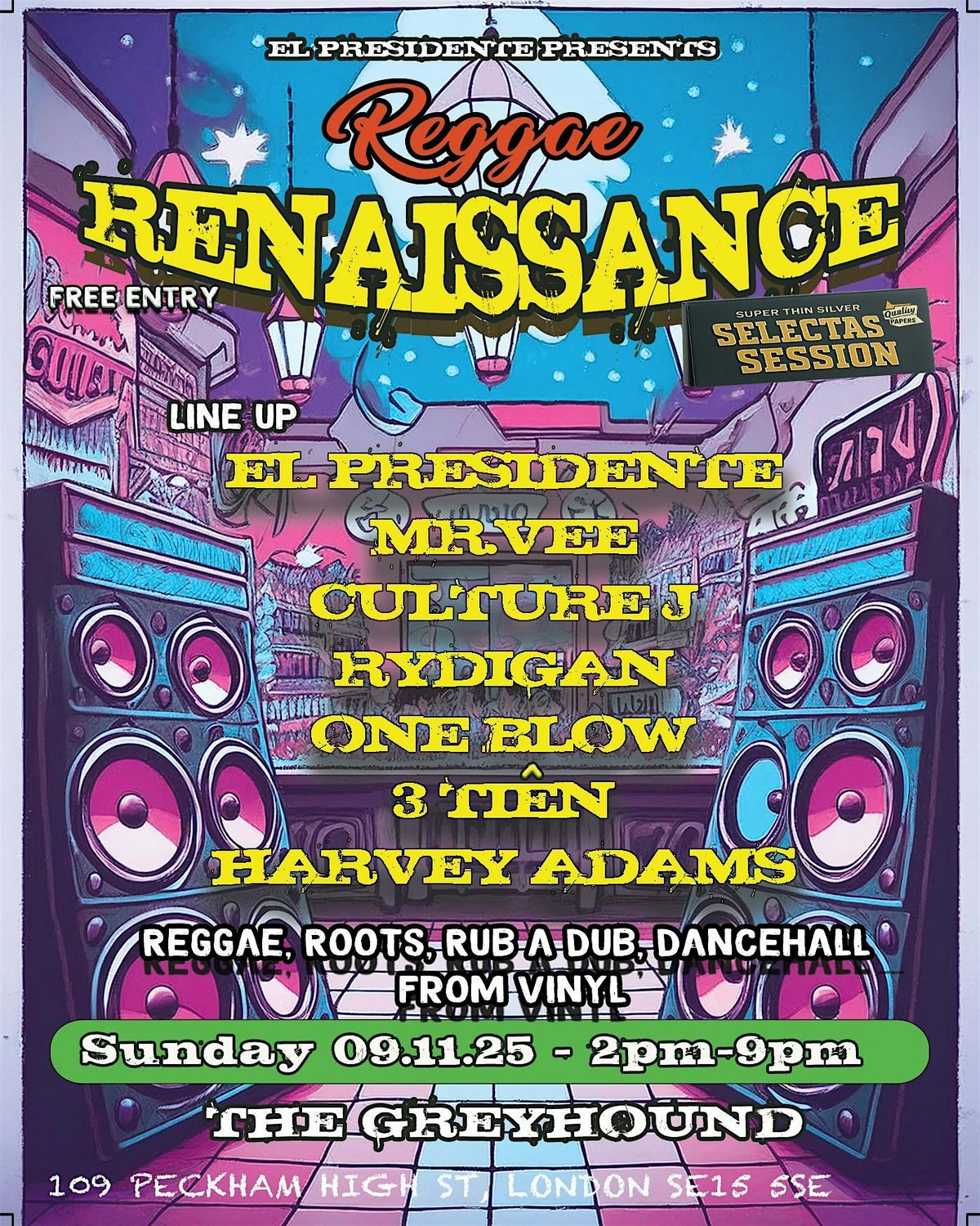 Reggae Renaissance \u2013 Fundraiser for Jamaica - Selectas Session