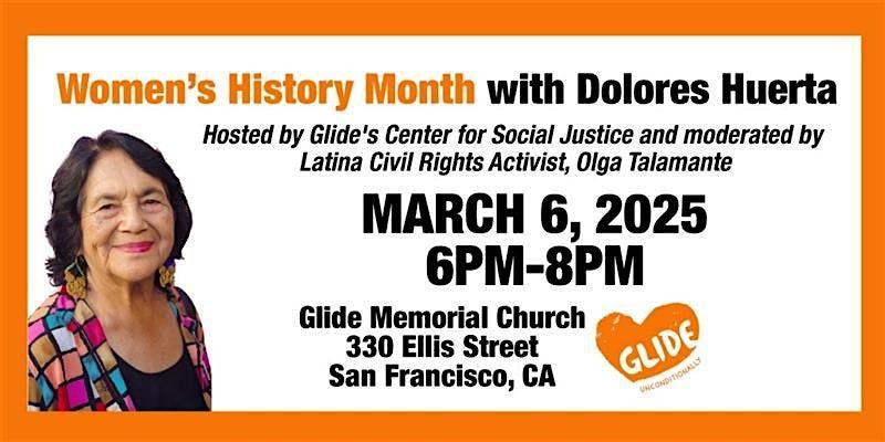 Women's History Month Celebrating Dolores Huerta