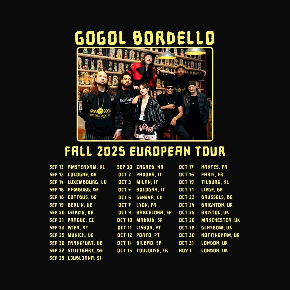 Gogol Bordello Glasgow Tickets