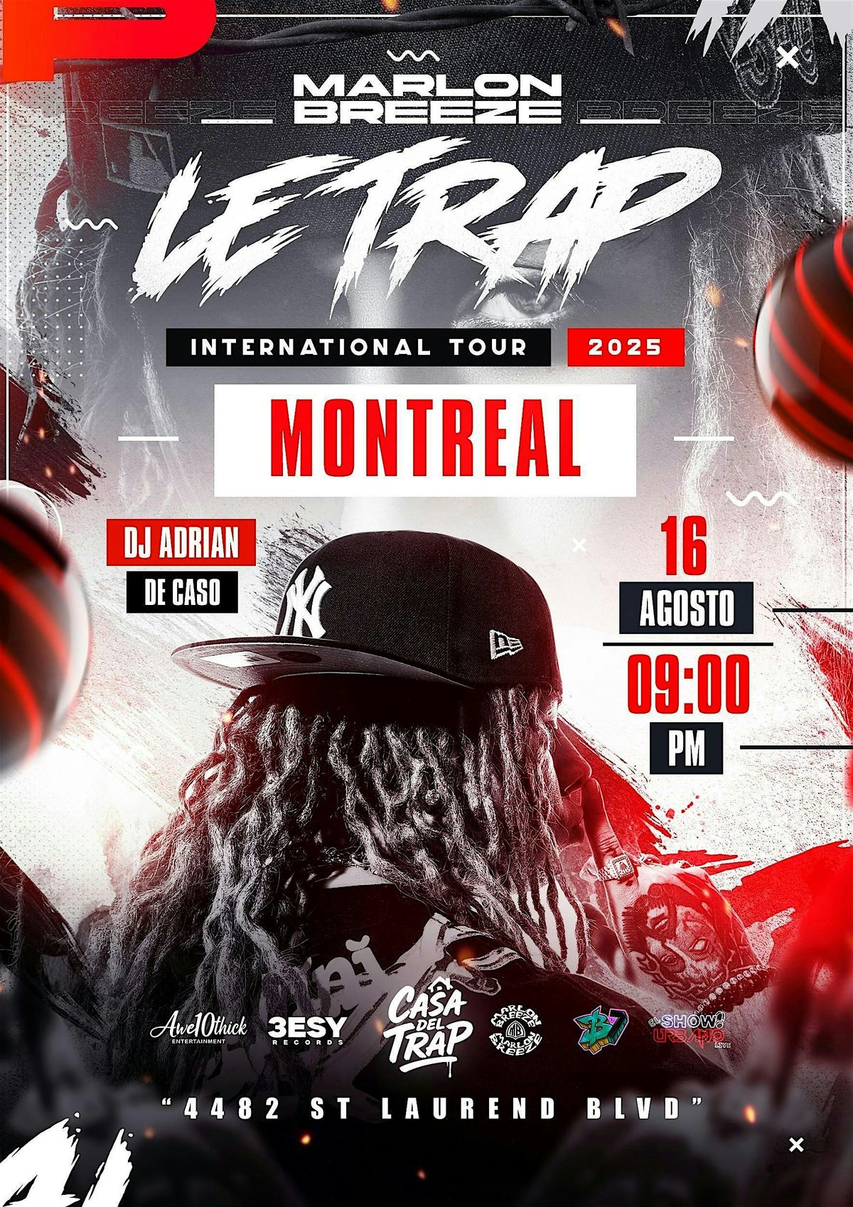 MARLON BREEZE - MONTREAL "FULL PARTYSON"