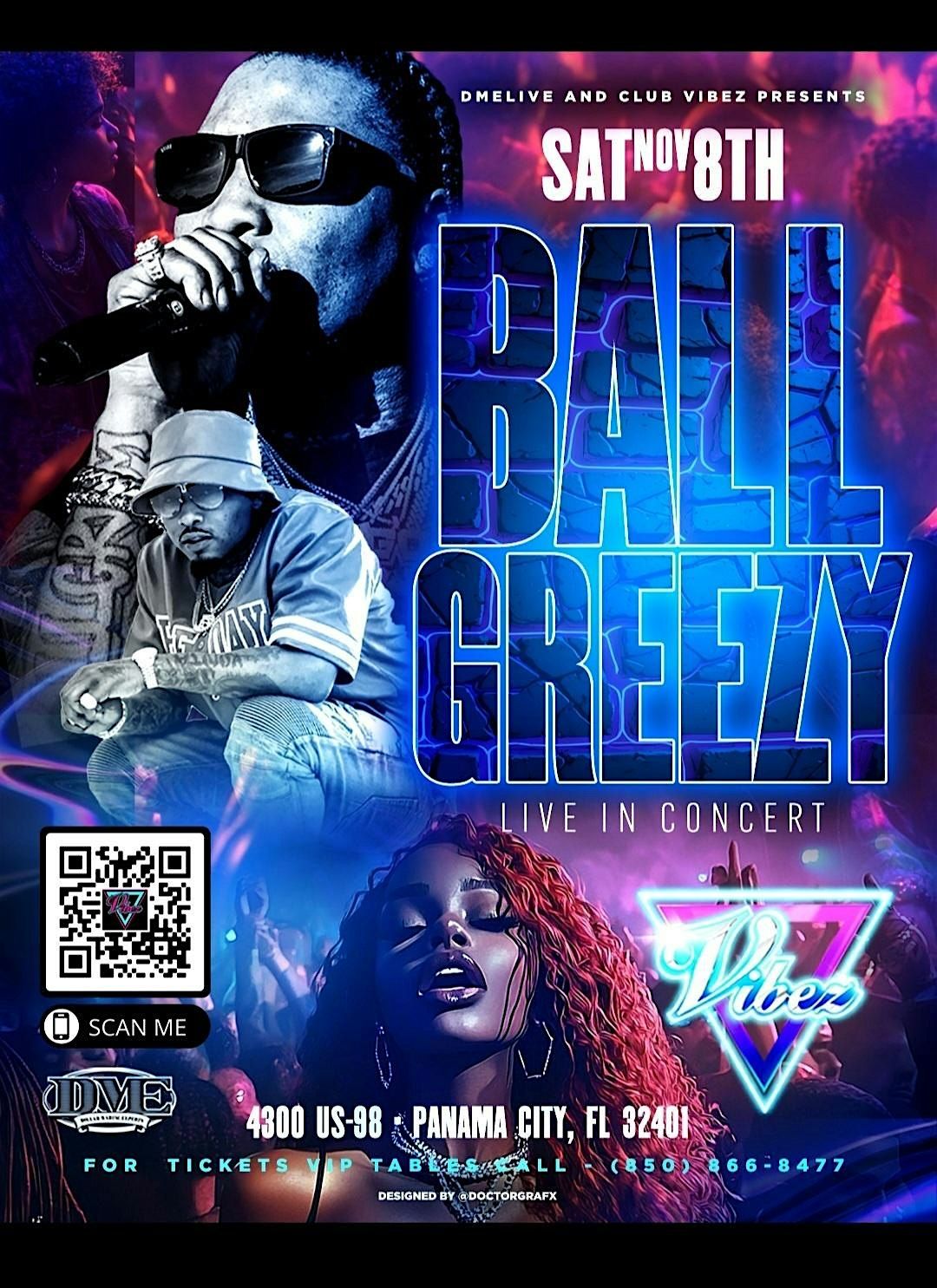 BALL GREEZY LIVE BAE DAY Saturday November 8th