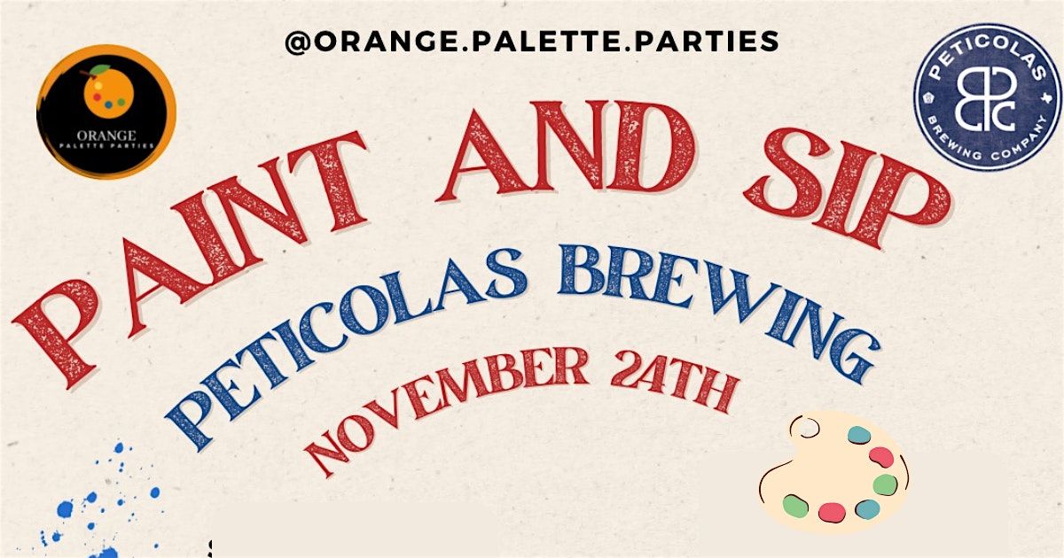 Paint and Sip at Peticolas Brewing