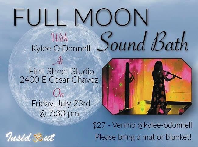 7\/23 Full Moon Flute Sound Bath