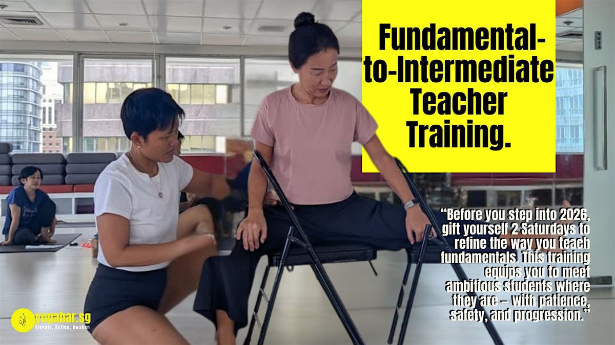 \u201cRefine How You Teach: Fundamental \u2192 Intermediate Training for Teachers\u201d
