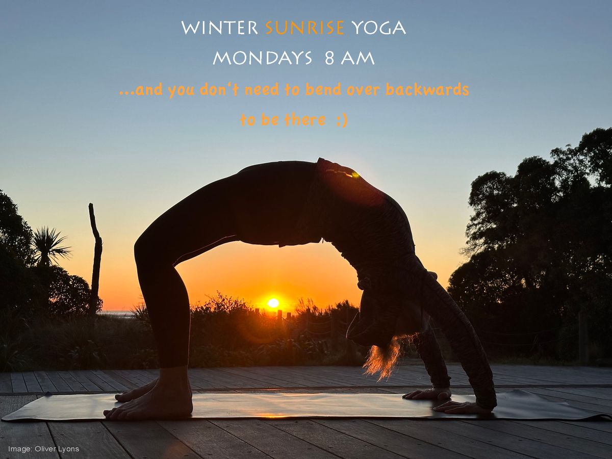 INDOOR Winter Sunrise Yoga