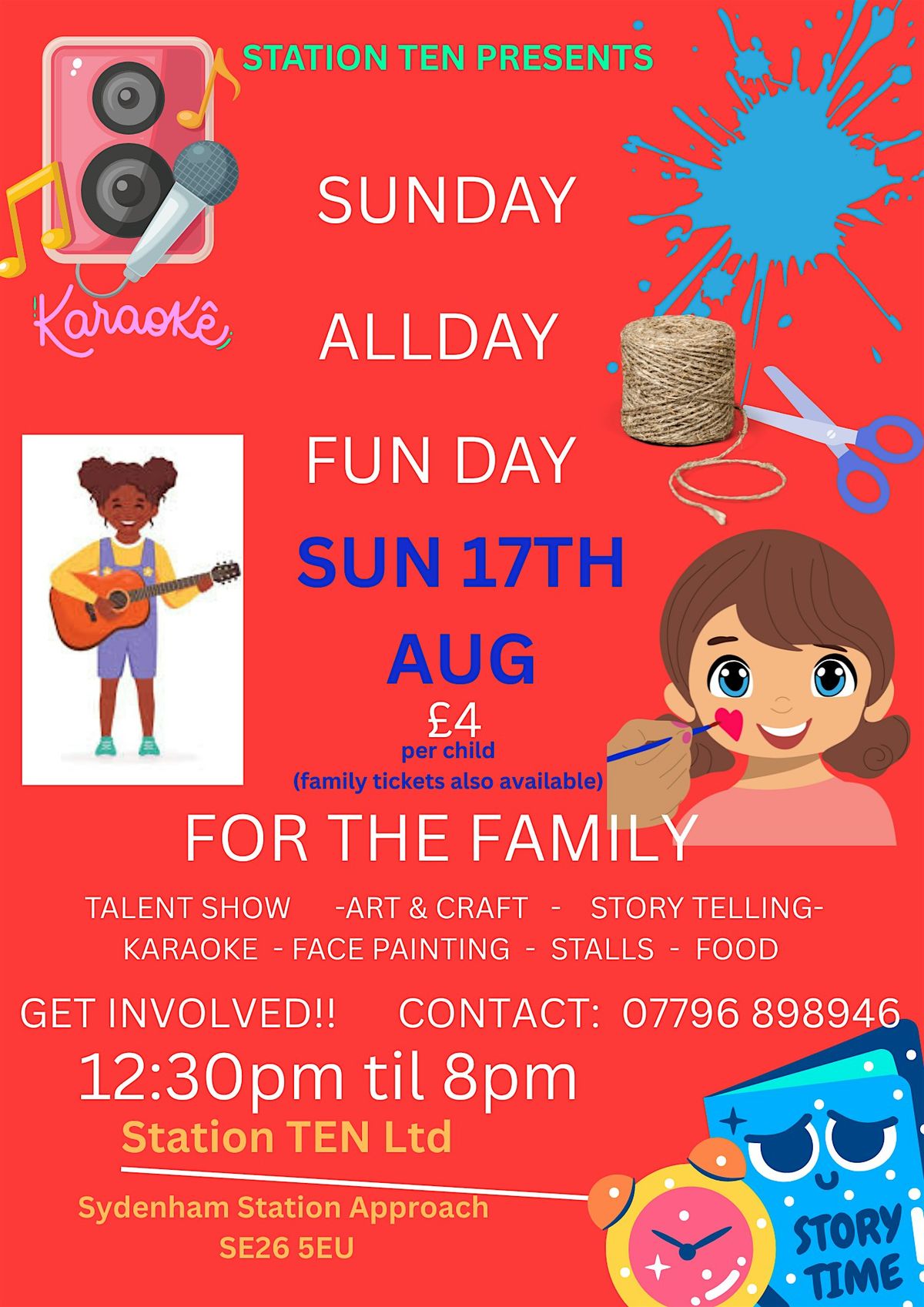 Sunday All Day Fun Day @stationten