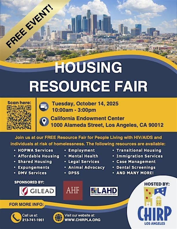 CHIRP\/LA Housing Resource Fair