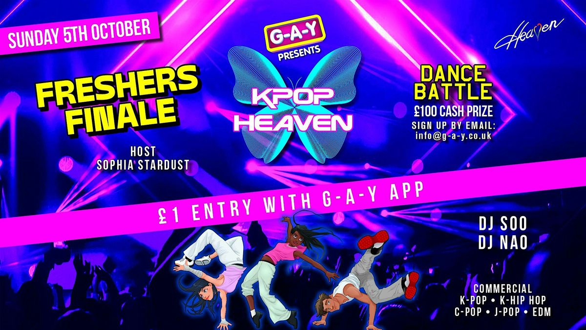 KPOP HEAVEN -FRESHERS!